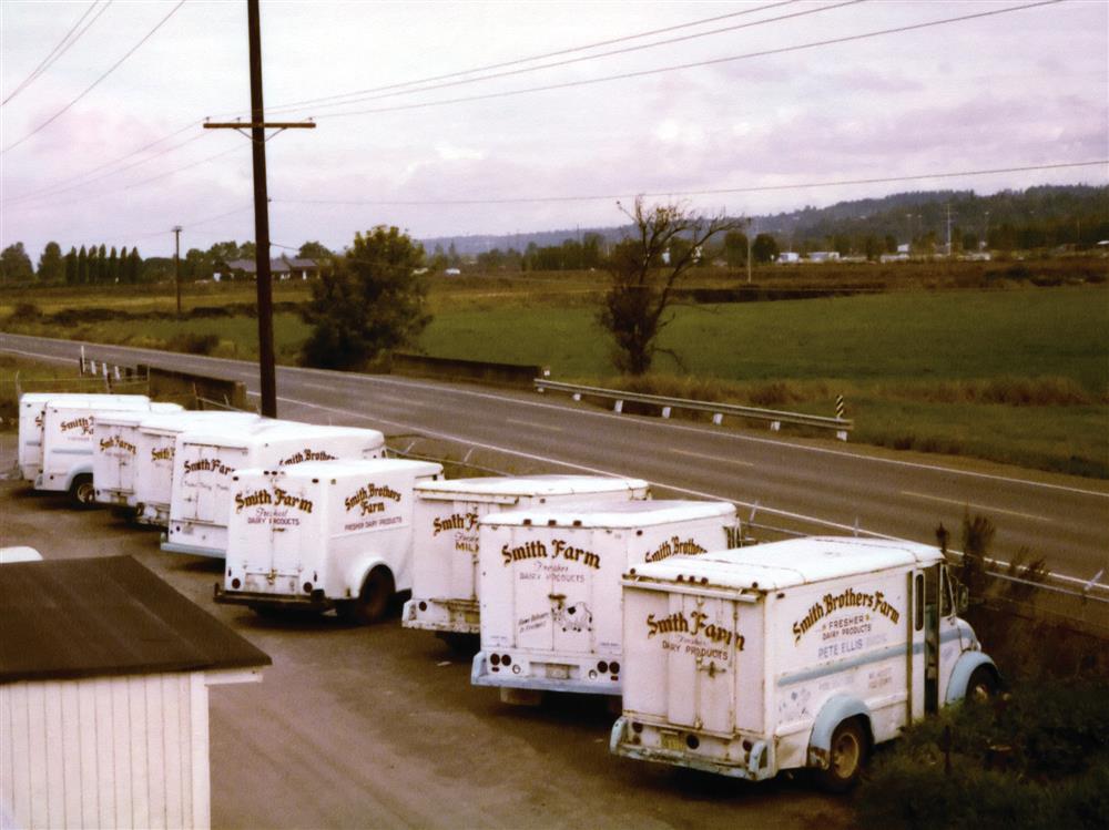 Smith Brothers Farms milk trucks